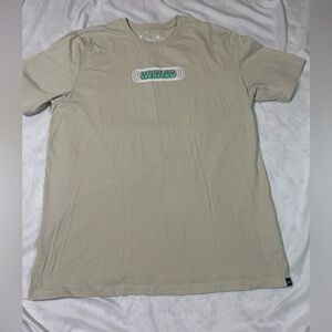 Men’s Hurley Get Lost Tshirt XL Tan Green